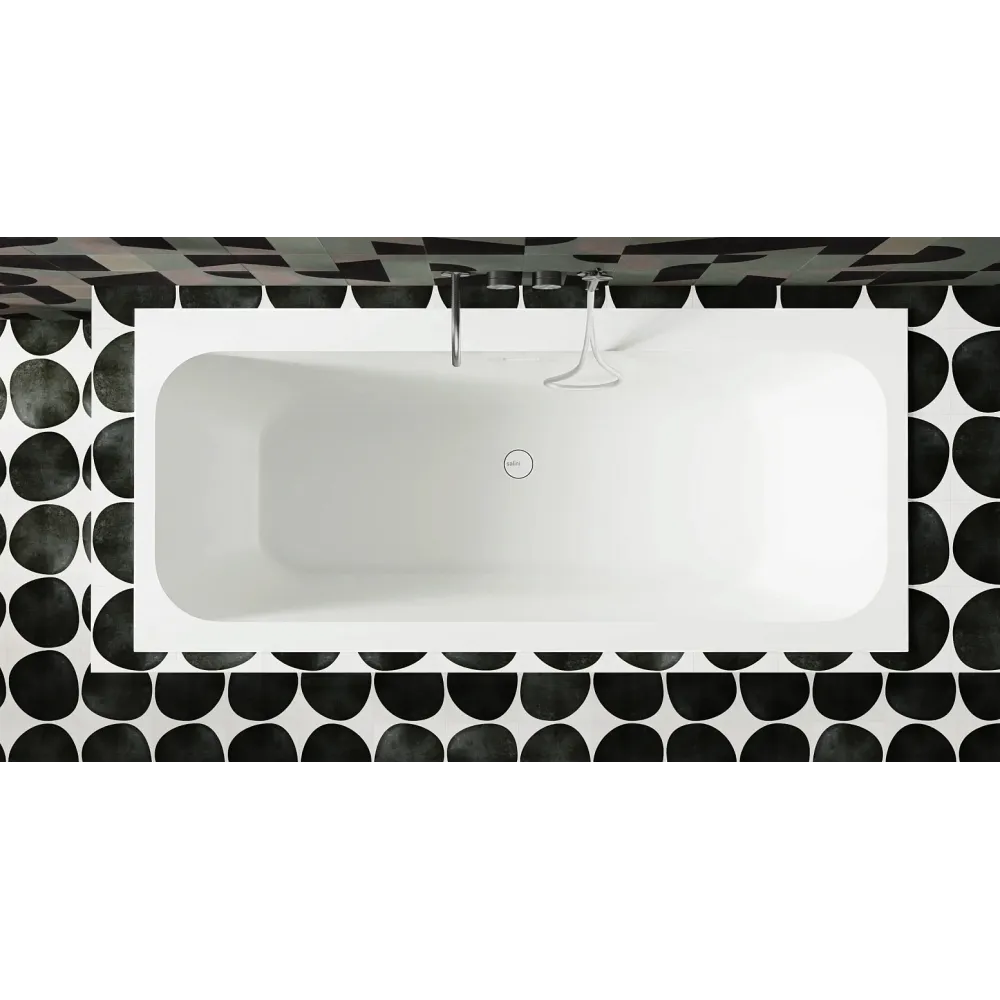 Встраиваемая ванна S-Sense ORLANDA AXIS KIT 180x80 Глянцевая 103312G Salini