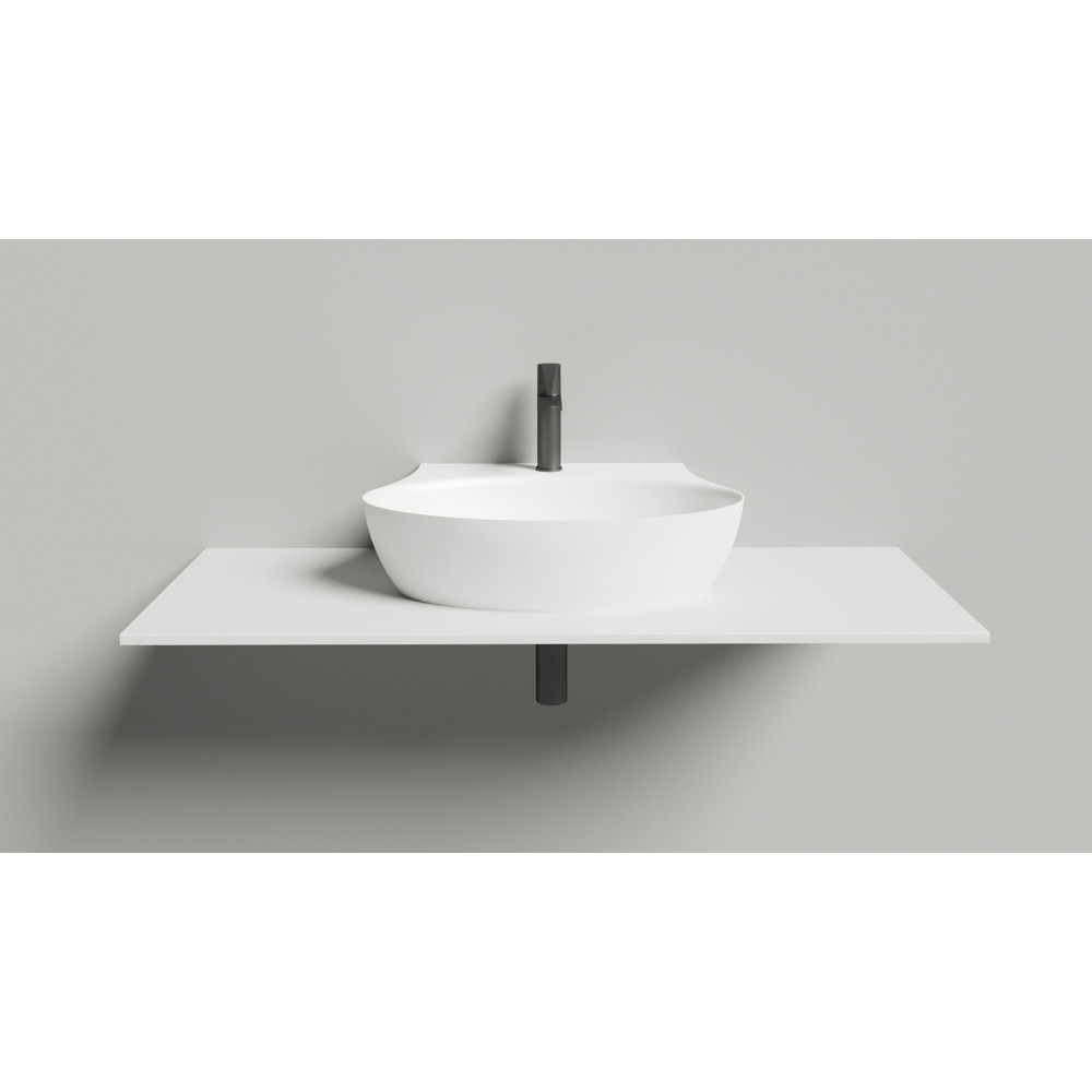 Подвесная раковина S-Sense ALDA WALL 01 Глянцевая 140311G Salini