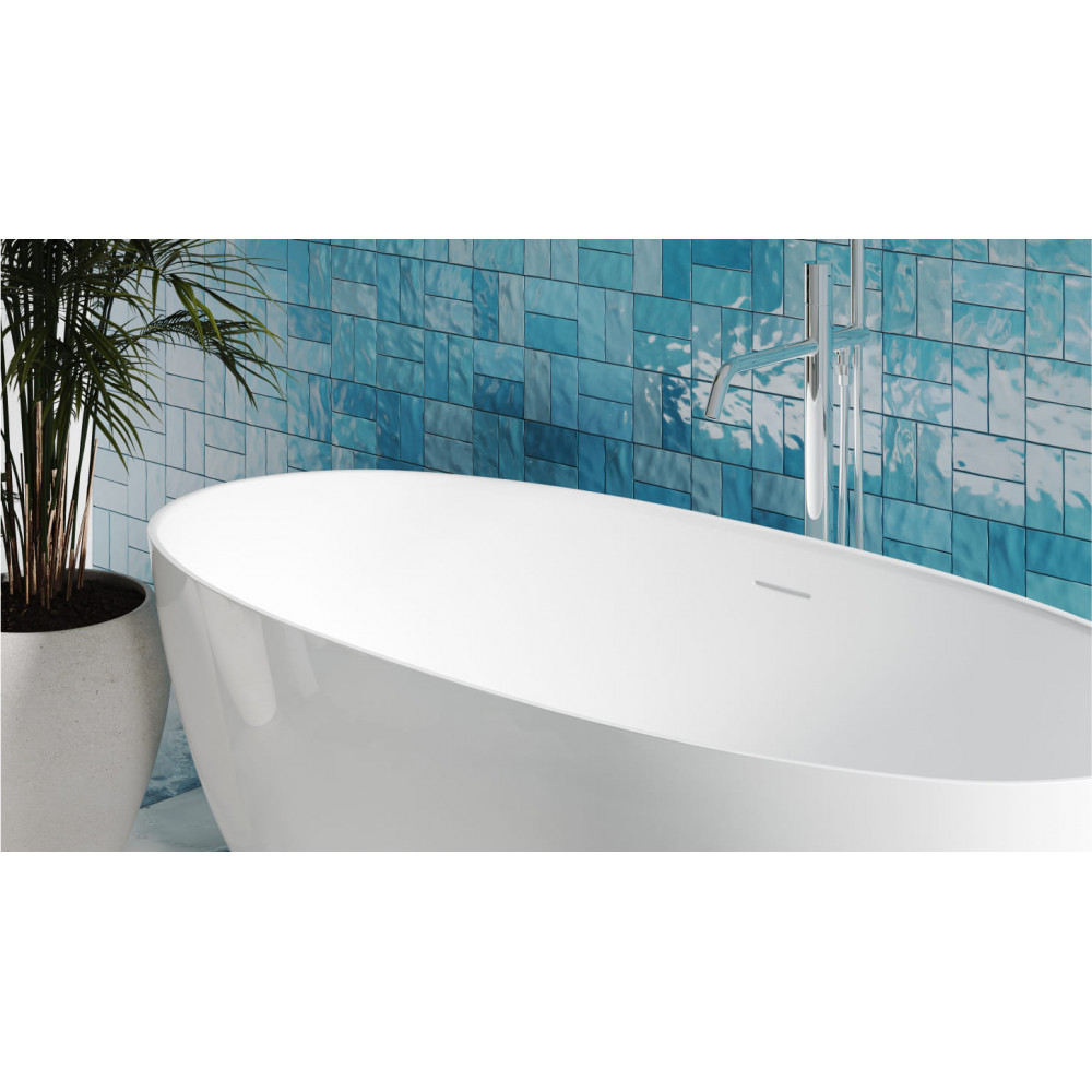 Отдельностоящая ванна S-Sense ALDA 160х80 Глянцевая 101913G Salini