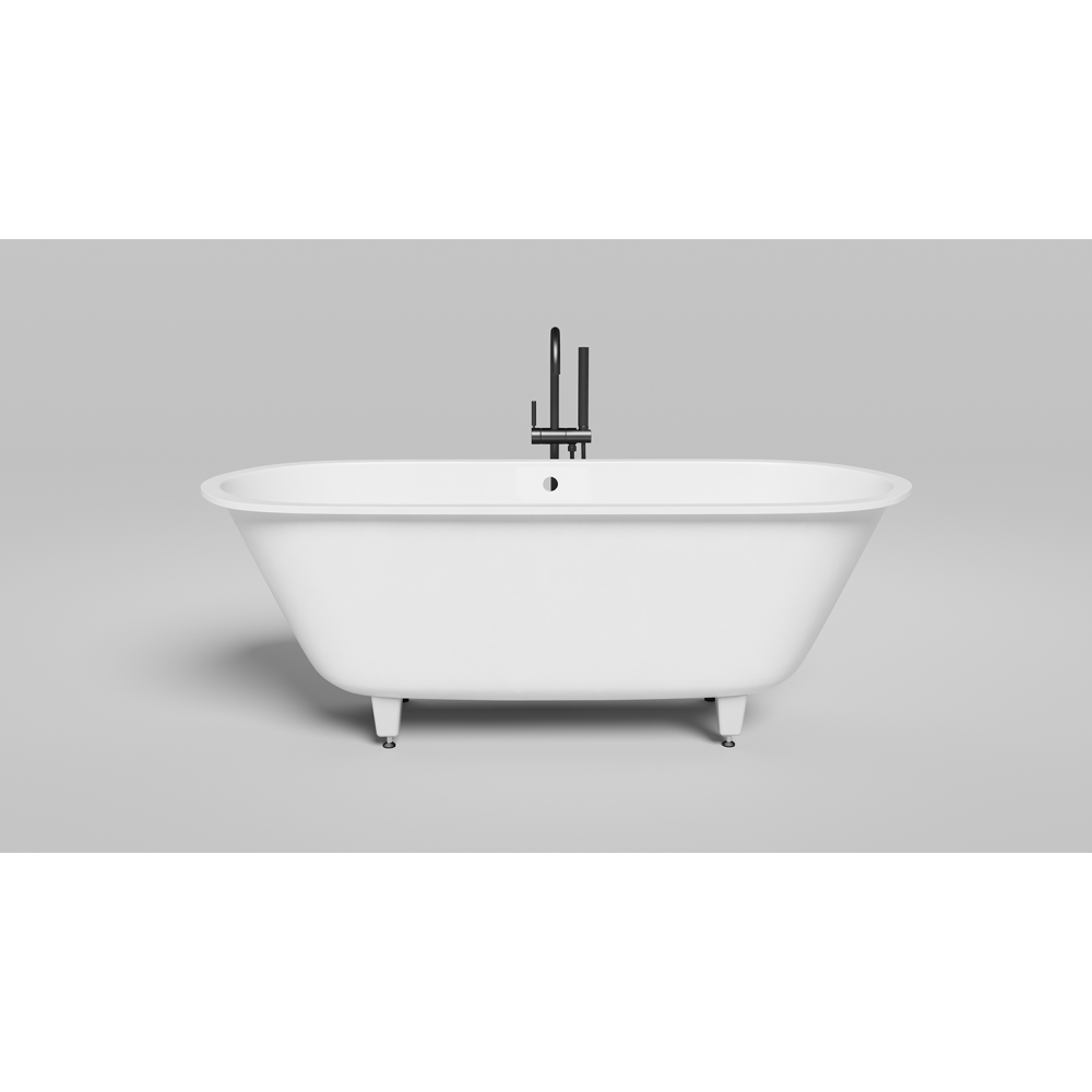 Встраиваемая ванна S-Sense ORNELLA AXIS 180x80 Глянцевая 103411G Salini