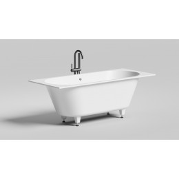 Встраиваемая ванна S-Sense ORNELLA AXIS 170x75 Глянцевая 103413G Salini