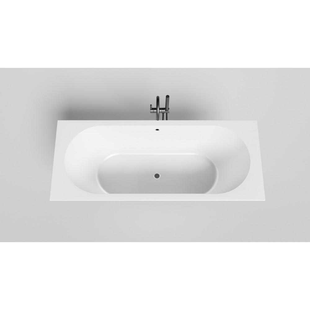 Встраиваемая ванна S-Sense ORNELLA AXIS 180x80 Глянцевая 103411G Salini