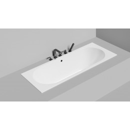 Встраиваемая ванна S-Sense ORNELLA AXIS 170x75 Глянцевая 103413G Salini