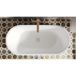 Отдельностоящая ванна S-Sense PERLA Глянцевая 1049101G Salini