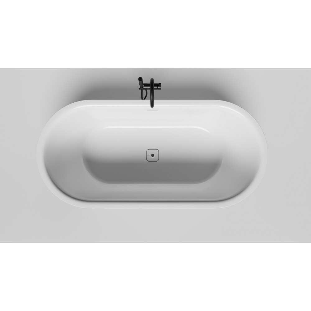 Отдельностоящая ванна S-Sense PERLA Глянцевая 1049101G Salini