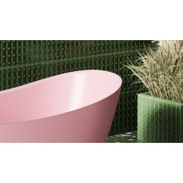 Отдельностоящая ванна S-Sense NOEMI 170 Глянцевая 101712G Salini