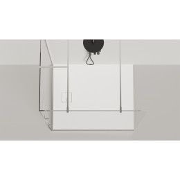 Душевой поддон S-Stone OASI 120х100 Матовый 120325M Salini