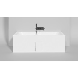 Встраиваемая ванна S-Sense ORLANDA AXIS KIT 170x75 Глянцевая 103313G Salini