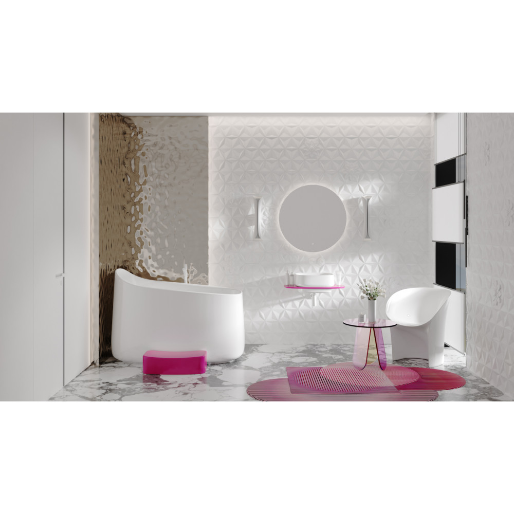 Отдельностоящая ванна S-Sense ORIENTE OFURO Глянцевая 1043101G Salini