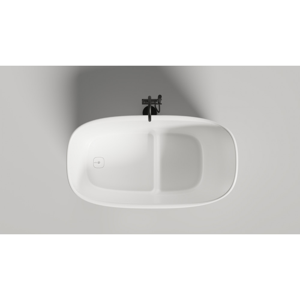Отдельностоящая ванна S-Sense ORIENTE OFURO Глянцевая 1043101G Salini