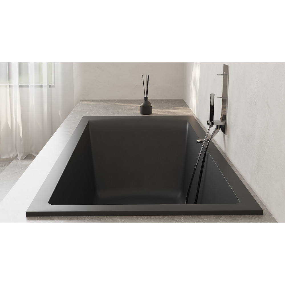 Встраиваемая ванна S-Sense CASCATA KIT 170x75 Глянцевая 104313G Salini