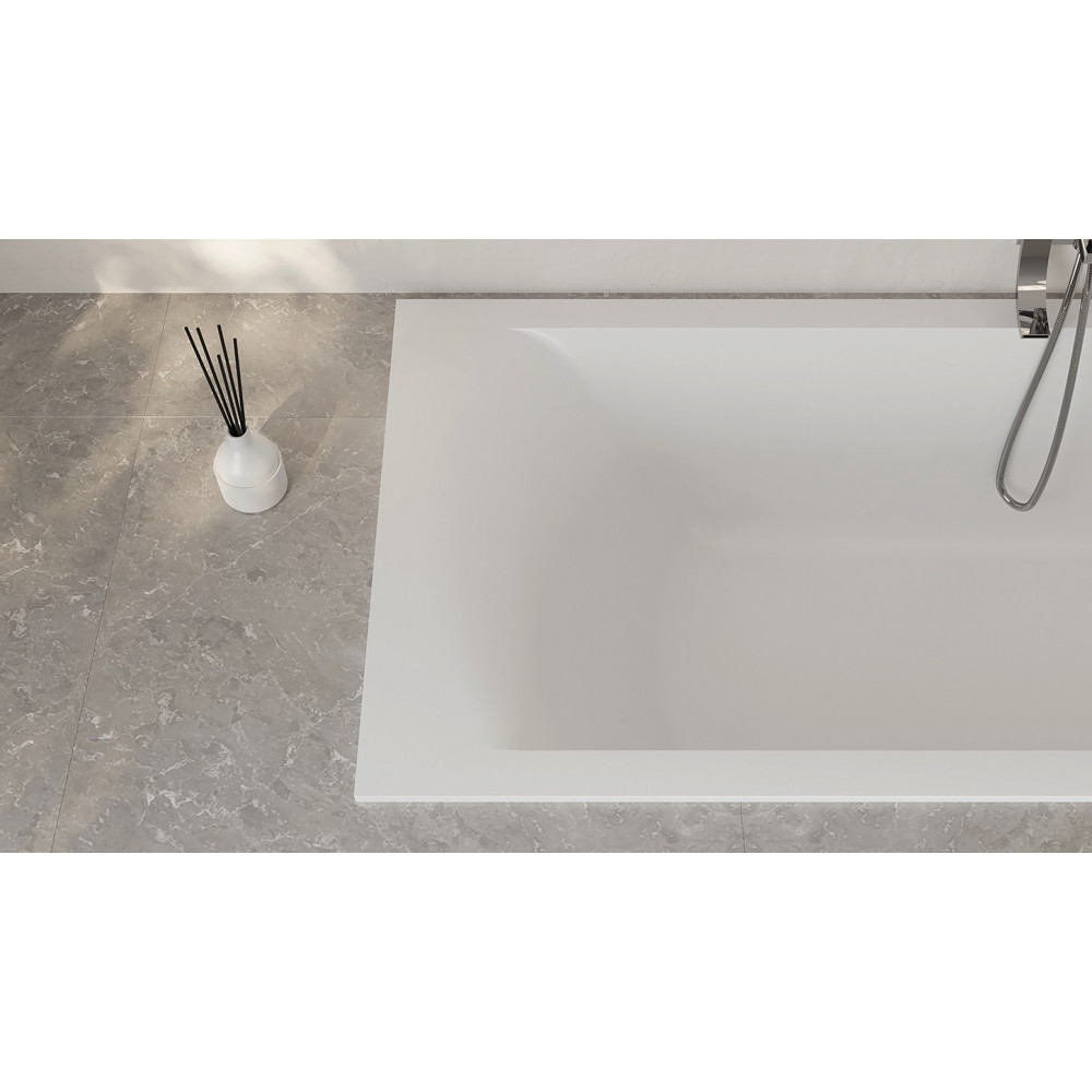 Встраиваемая ванна S-Sense CASCATA KIT 170x75 Глянцевая 104313G Salini