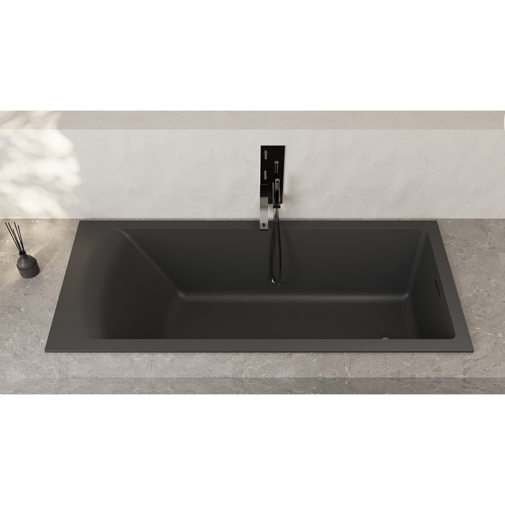Встраиваемая ванна S-Sense CASCATA KIT 170x75 Глянцевая 104313G Salini