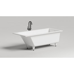 Встраиваемая ванна S-Sense CASCATA KIT 170x75 Глянцевая 104313G Salini