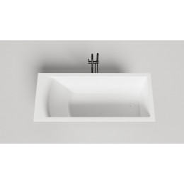 Встраиваемая ванна S-Sense CASCATA KIT 170x75 Глянцевая 104313G Salini