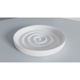 Аксессуар для ванной комнаты S-Stone Мыльница GOCCE Матовая 1902201 Salini