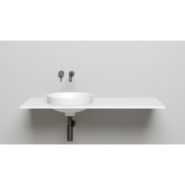 Полувстраиваемая раковина S-Stone MAREA 03 Матовая 1802203M Salini