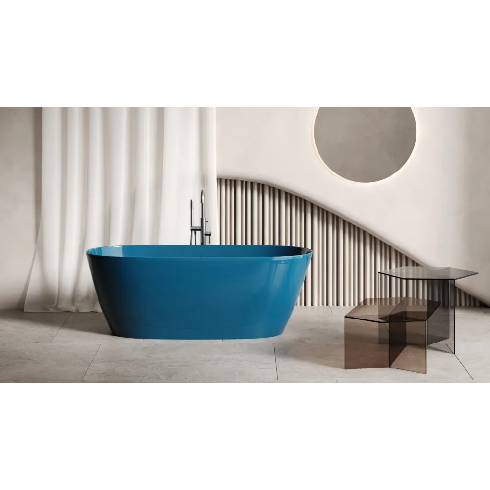 Отдельностоящая ванна S-Sense SOFIA LIGHT Глянцевая 103611G Salini