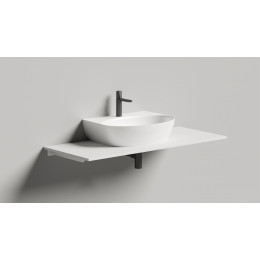 Подвесная раковина S-Sense ALDA WALL 02 Глянцевая 140312G Salini