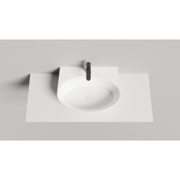 Подвесная раковина S-Sense ALDA WALL 02 Глянцевая 140312G Salini