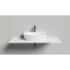 Подвесная раковина S-Sense ALDA WALL 02 Глянцевая 140312G Salini