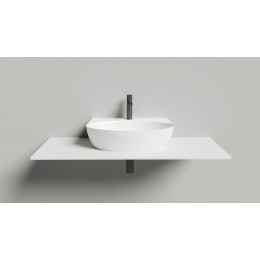 Подвесная раковина S-Sense ALDA WALL 02 Глянцевая 140312G Salini