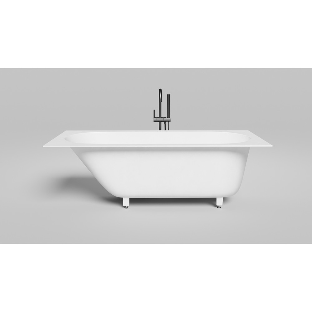 Встраиваемая ванна S-Sense ORNELLA KIT 170х75 Глянцевая 102411G Salini