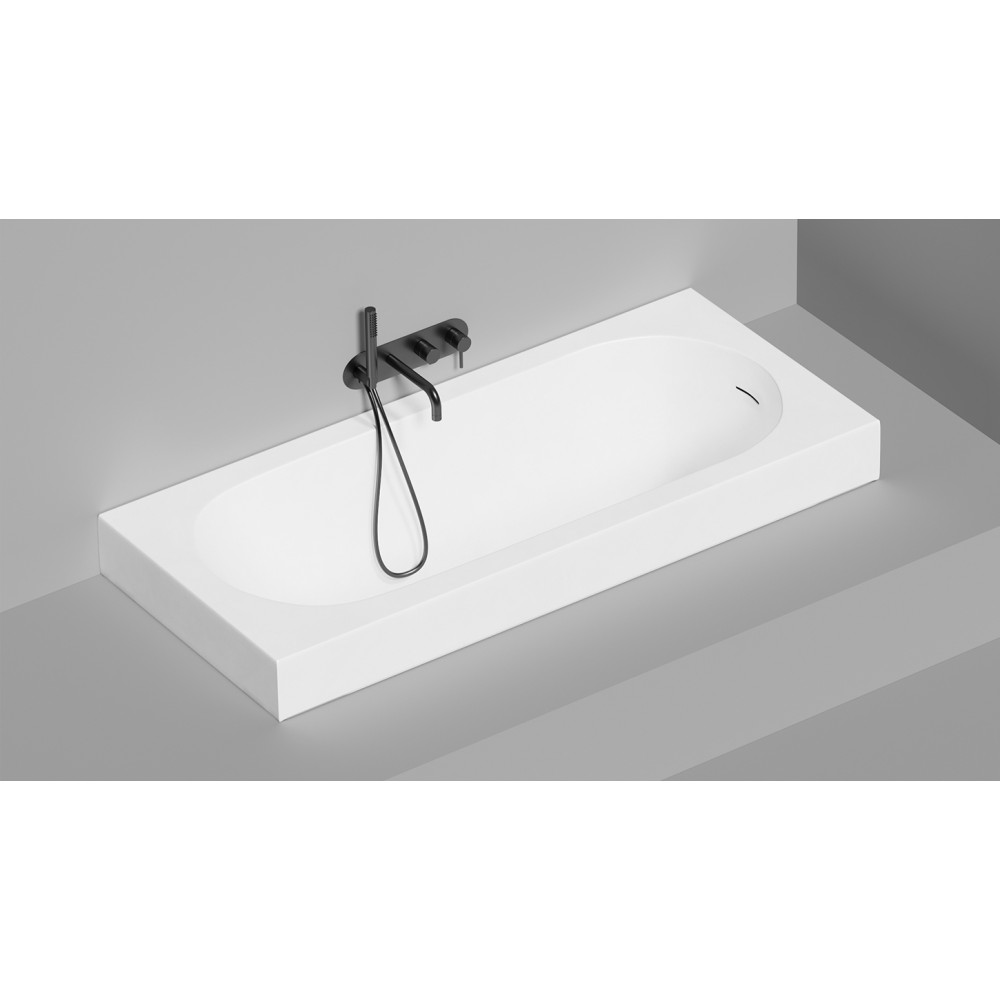 Встраиваемая ванна S-Sense ORNELLA KIT 170х75 Глянцевая 102411G Salini