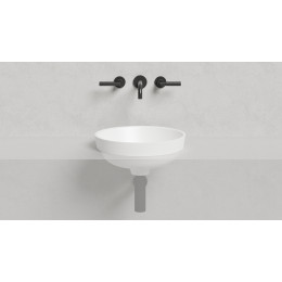 Полувстраиваемая раковина S-Stone MAREA 03 Матовая 1802203M Salini