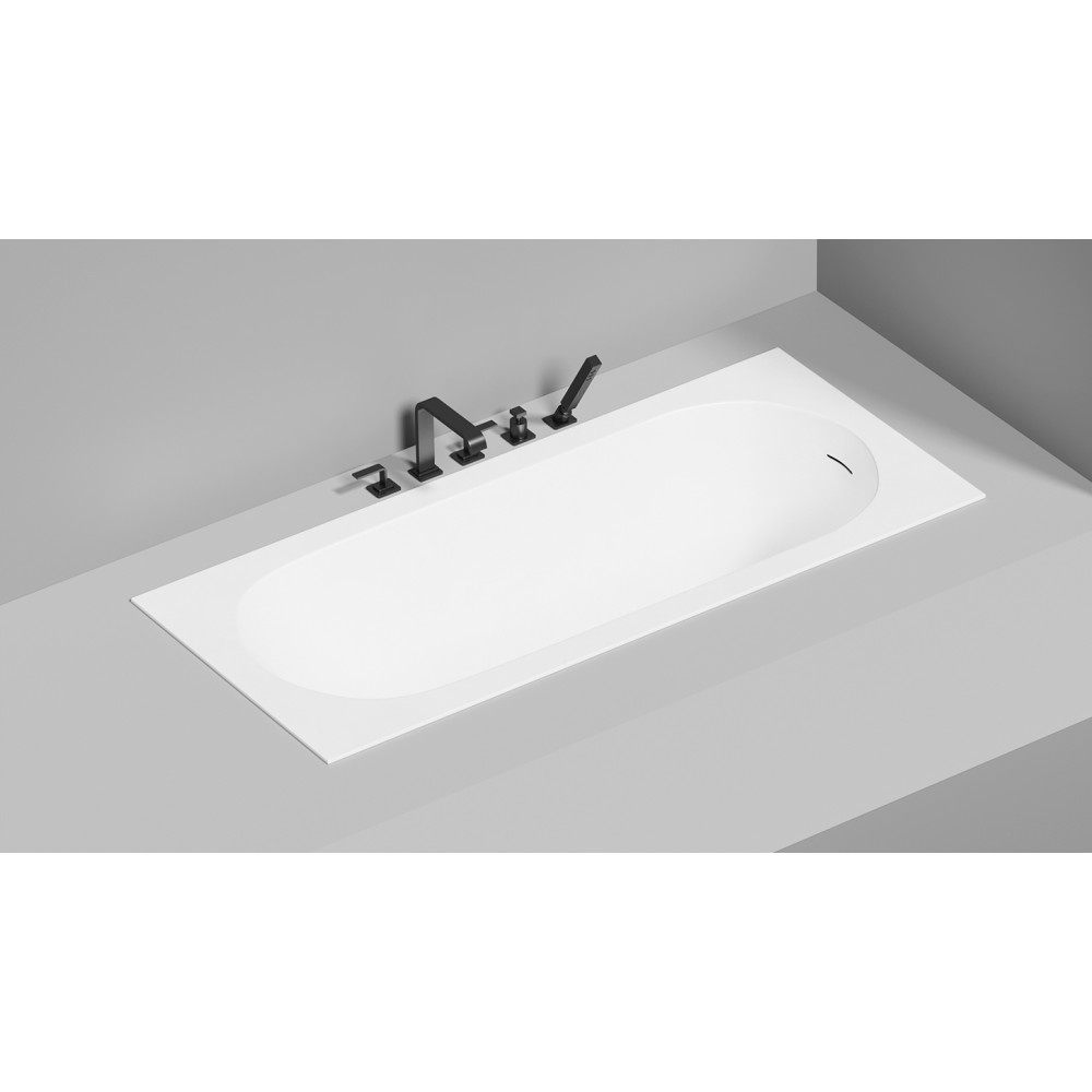 Встраиваемая ванна S-Sense ORNELLA KIT 170х75 Глянцевая 102411G Salini