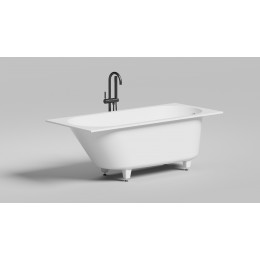 Встраиваемая ванна S-Sense ORNELLA 160x70 Глянцевая 102316G Salini
