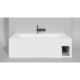 Встраиваемая ванна S-Sense ORLANDA PLUS KIT 190x100 Глянцевая 102114G Salini