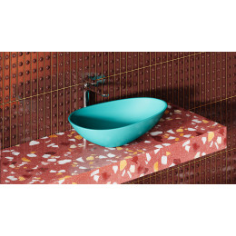 Накладная раковина S-Sense PAOLA Глянцевая 1101101G Salini