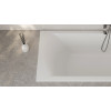 Встраиваемая ванна S-Sense CASCATA 170x75 Глянцевая 104113G Salini