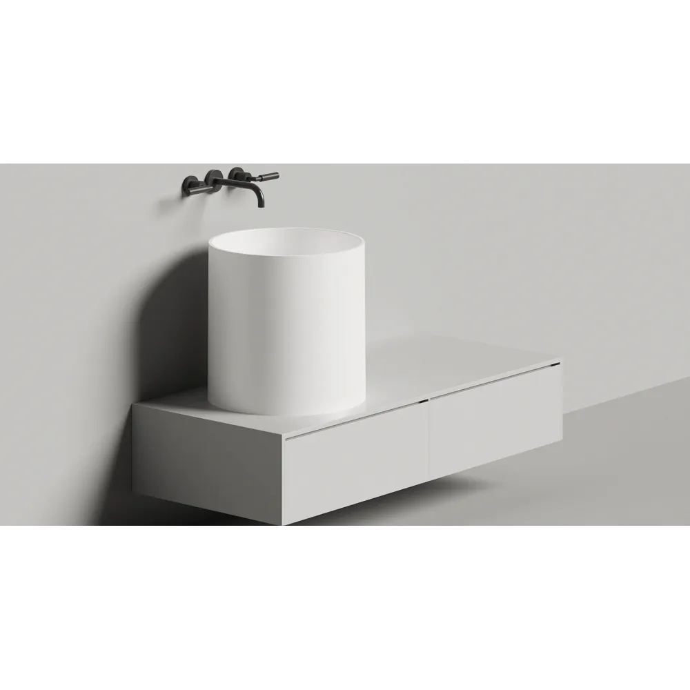 Накладная раковина S-Sense ARMONIA 04 Глянцевая 130118G Salini