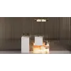 Накладная раковина S-Sense ARMONIA SQUARE TOP 03 Глянцевая 130513TG Salini