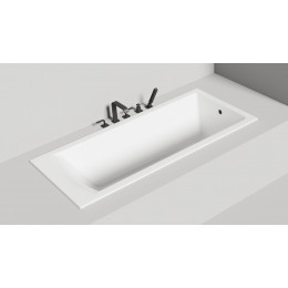 Встраиваемая ванна S-Sense CASCATA 170x75 Глянцевая 104113G Salini