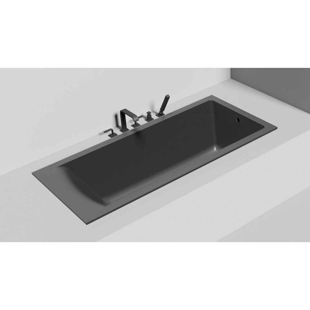 Встраиваемая ванна S-Sense CASCATA 170x75 Глянцевая 104113G Salini