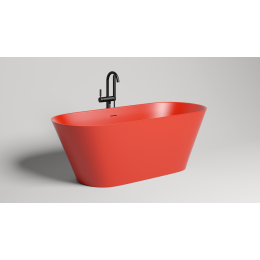 Отдельностоящая ванна S-Sense MONA 170 Глянцевая 102912G Salini