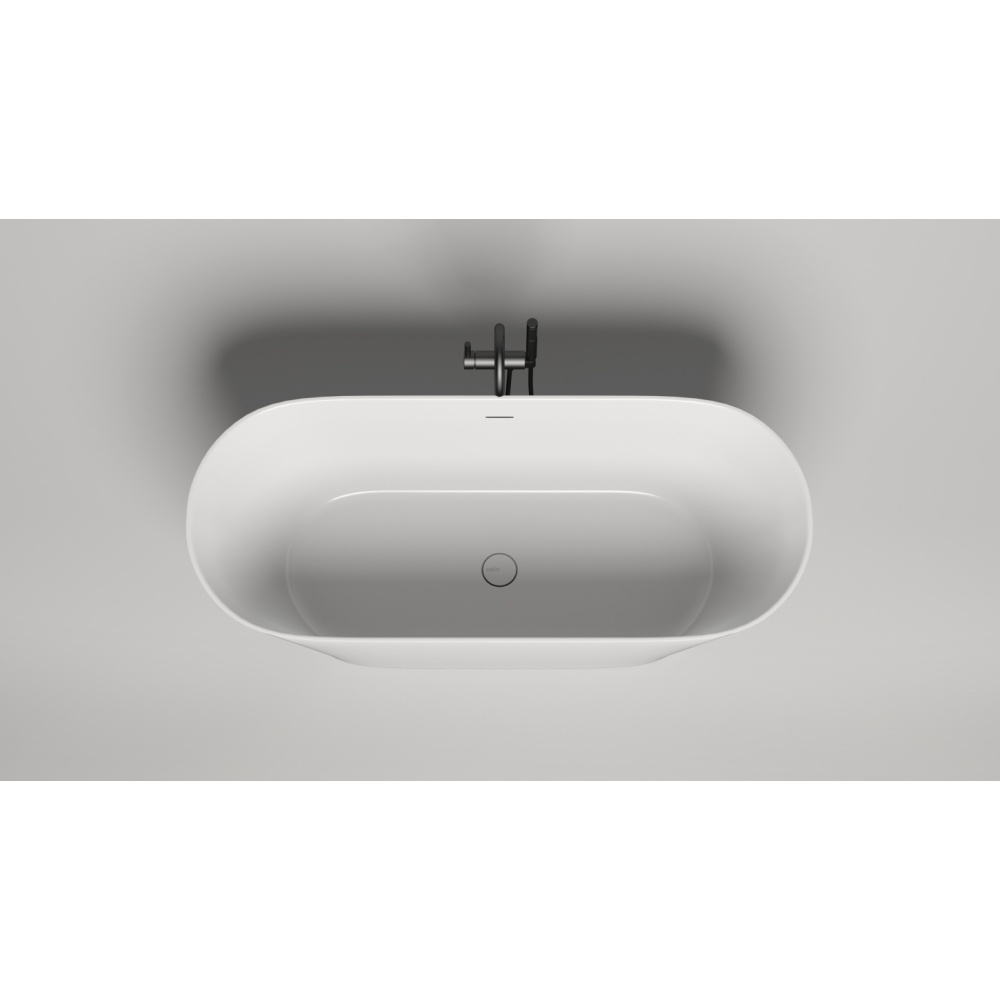 Отдельностоящая ванна S-Sense MONA 170 Глянцевая 102912G Salini