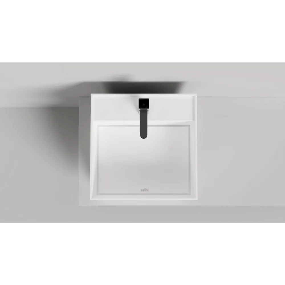 Накладная раковина S-Sense ARMONIA SQUARE TOP 03 Глянцевая 130513TG Salini