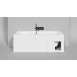 Встраиваемая ванна S-Sense ORNELLA 170х70 Глянцевая 102313G Salini