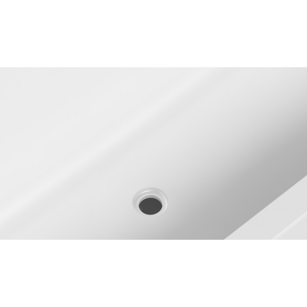 Встраиваемая ванна S-Sense ORLANDA AXIS 170x75 Глянцевая 103213G Salini