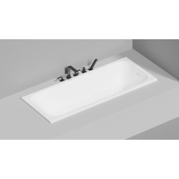 Встраиваемая ванна S-Sense ORLANDA KIT 170x70 Глянцевая 102111G Salini