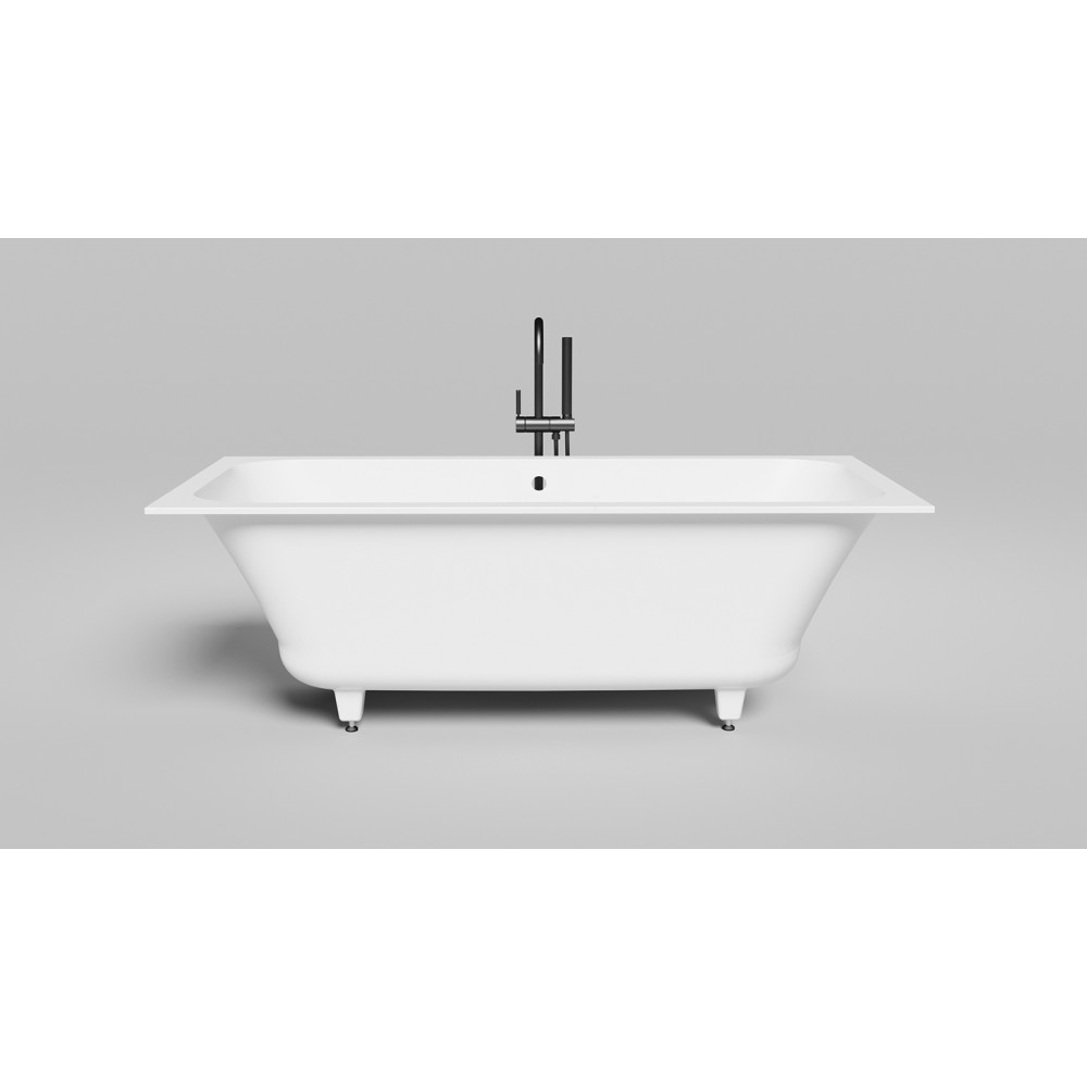 Встраиваемая ванна S-Sense ORLANDA AXIS 170x75 Глянцевая 103213G Salini