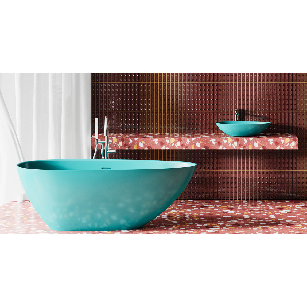 Отдельностоящая ванна S-Sense PAOLA 172 Глянцевое 1015104G Salini