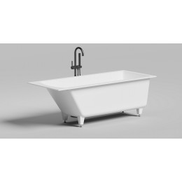 Встраиваемая ванна S-Sense CASCATA KIT 170x70 Глянцевая 104813G Salini