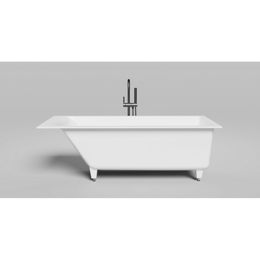 Встраиваемая ванна S-Sense CASCATA KIT 170x70 Глянцевая 104813G Salini