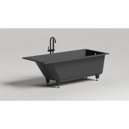 Встраиваемая ванна S-Sense CASCATA 170x70 Глянцевая 104413G Salini