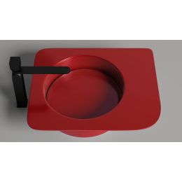 Накладная раковина S-Stone NINFEA 02 Матовая 110521M Salini